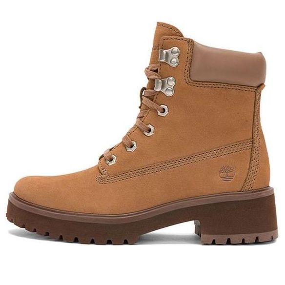 (WMNS) Timberland Carnaby Cool 6 Inch Boots 'Brown Nubuck' A5NZKW sold by KicksCrew