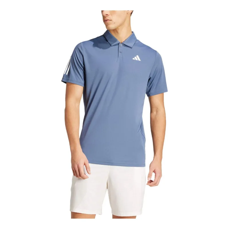 adidas Club 3-Stripes Polo Shirt 'Blue' IY3216 sold by KicksCrew