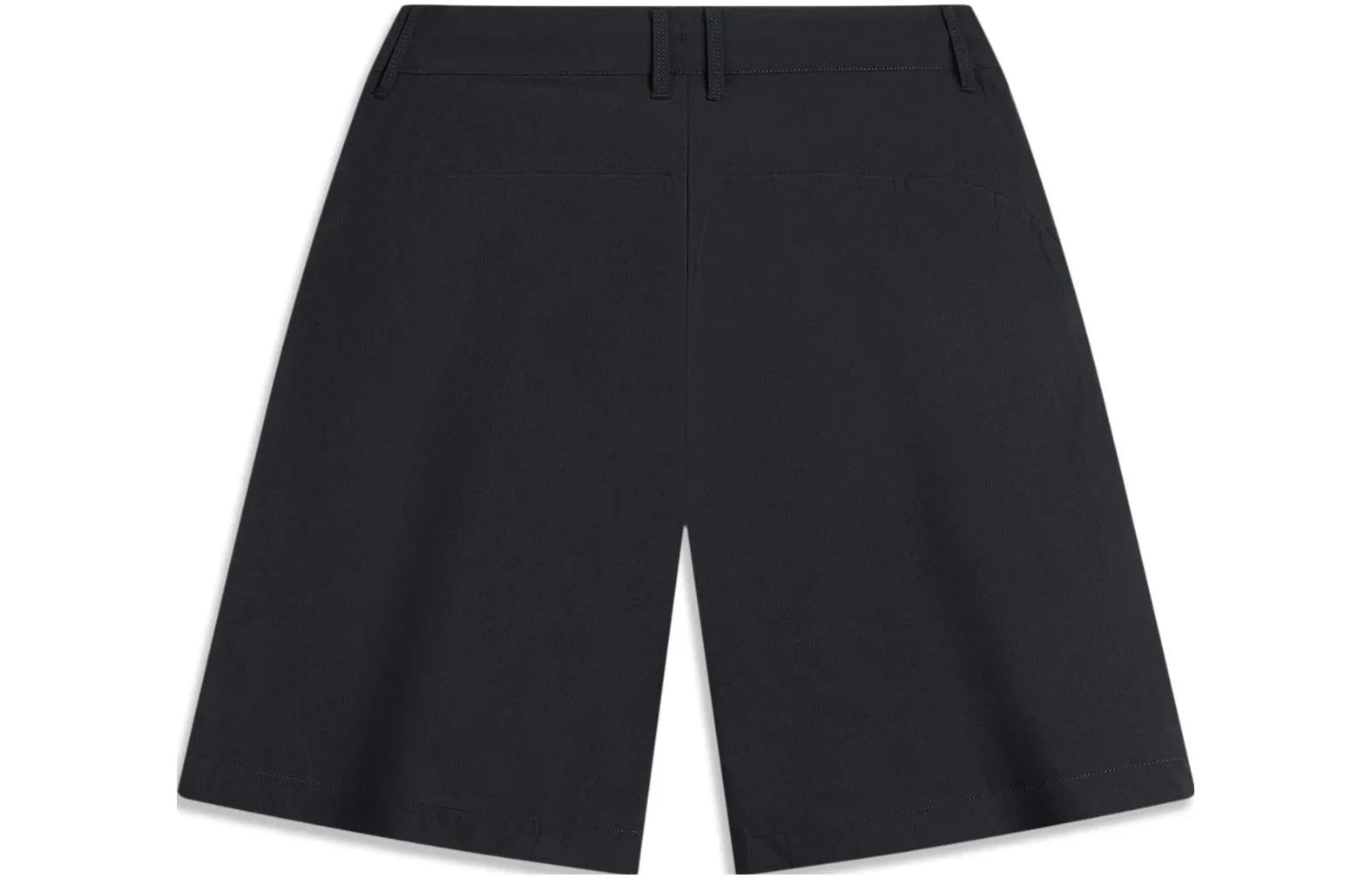 Li-Ning Label Logo Shorts 'Black' AKST439-1 sold by KicksCrew product image thumbnail 2