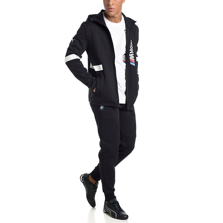 Puma X BMW Motorsport Hooded Jacket 'Black' 576652-01 sold by KicksCrew product image thumbnail 5