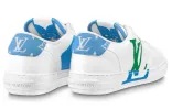 LOUIS VUITTON Charlie Sneakers 'White Blue Green' 1AA4BR sold by KicksCrew