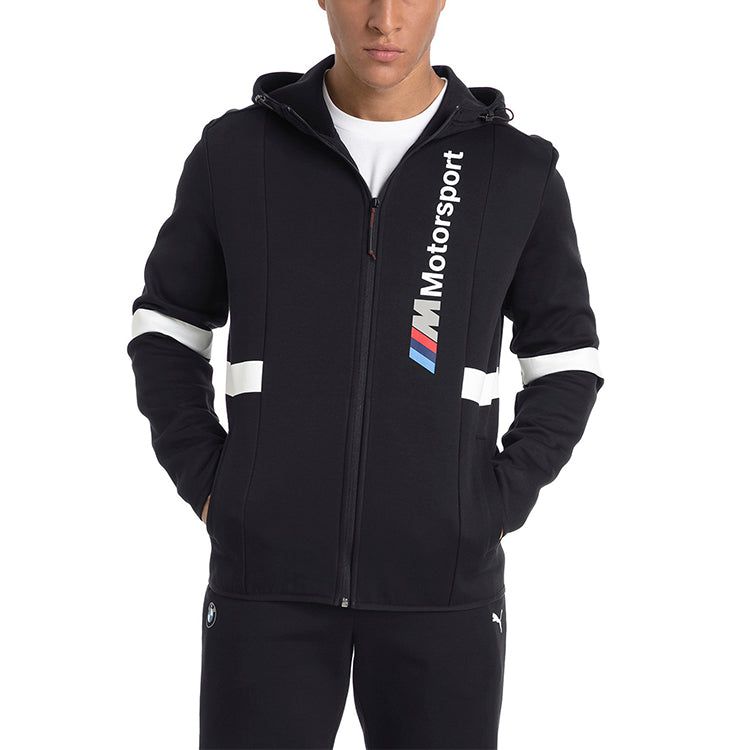 Puma X BMW Motorsport Hooded Jacket 'Black' 576652-01 sold by KicksCrew product image thumbnail 3