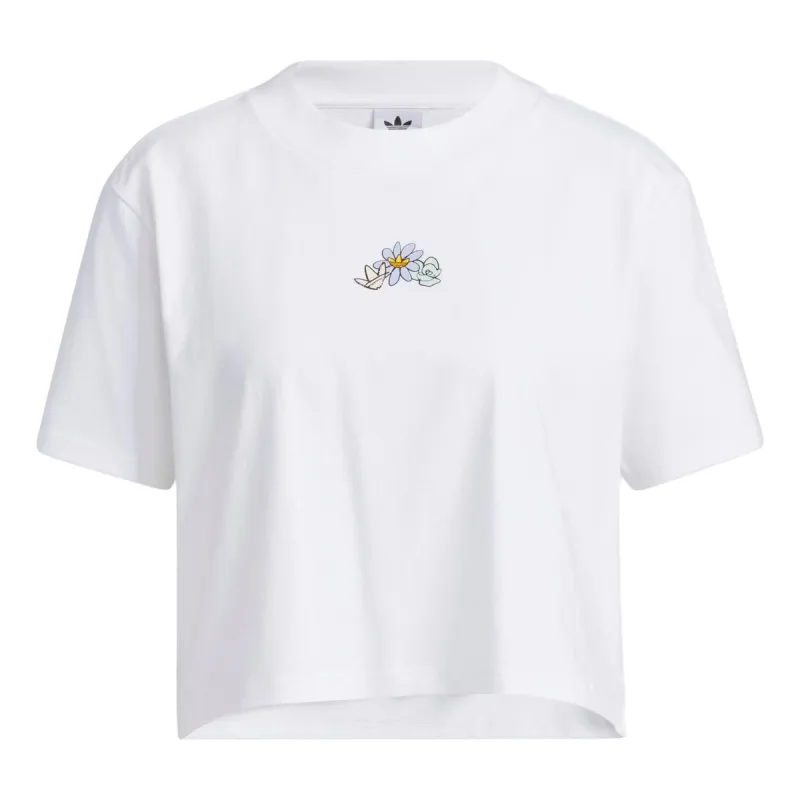 (WMNS) adidas Summer T-Shirt Asia Sizing 'White' IK8642 sold by KicksCrew