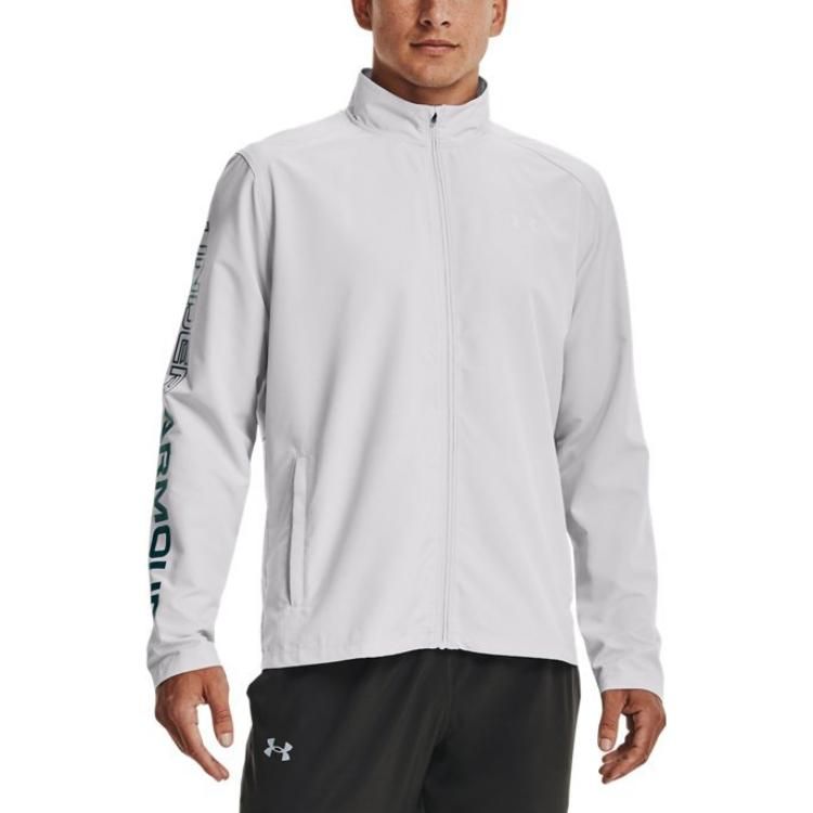 Under Armour STORM Run Jacket 'White' 1369342-014 sold by KicksCrew product image thumbnail 5
