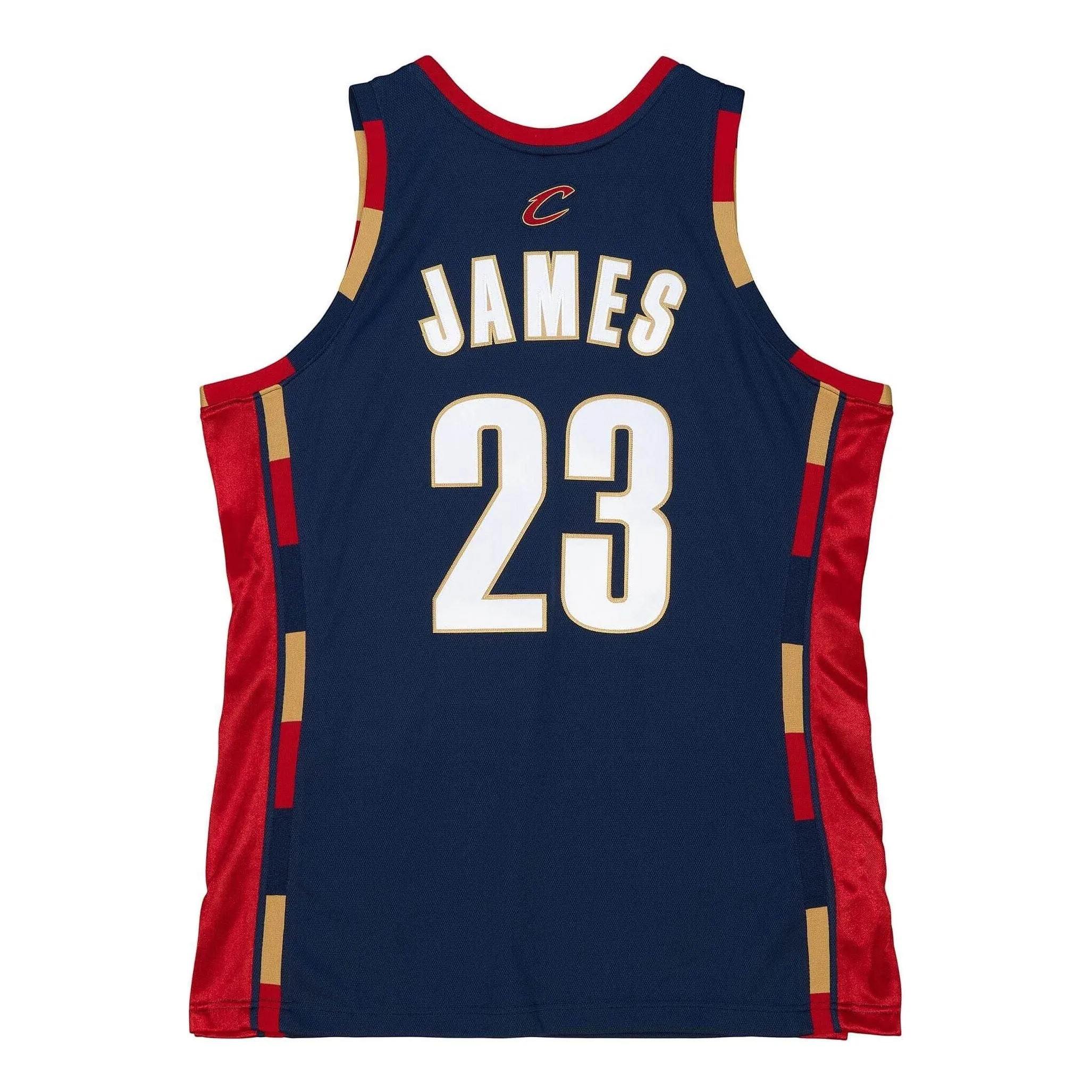 Mitchell & Ness x NBA Cleveland Cavaliers 2008-09 Jersey 'Lebron James 23' AJY4CP19126-CCANAVY08LJA sold by KicksCrew product image thumbnail 2