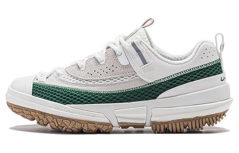 (WMNS) Li-Ning CF Linchuan Lite 'White Green Gum' AGLT164-1 sold by KicksCrew product image thumbnail 2