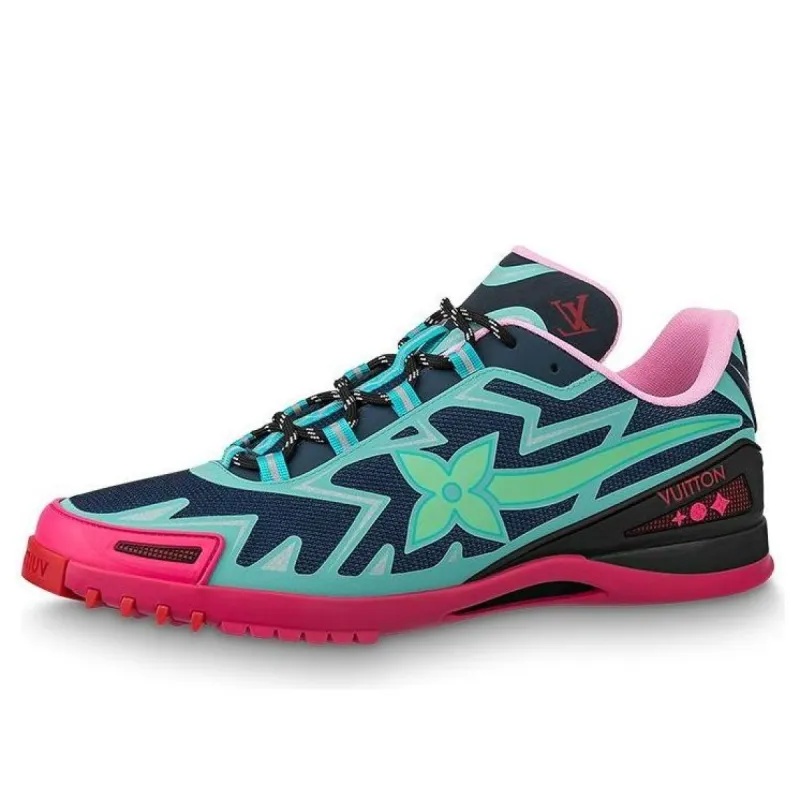 LOUIS VUITTON LV Sprint Sneakers 'Teal' 1A98YN made by KicksCrew