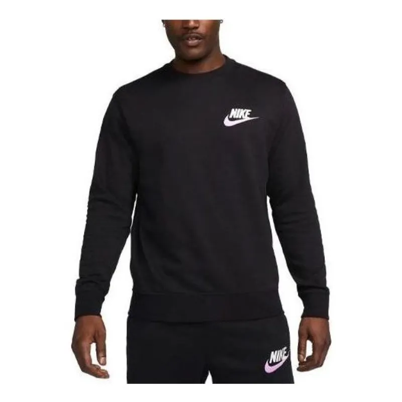 Nike Sportswear Club Fleece Sweatshirt 'Black' FB7684-010 sold by KicksCrew