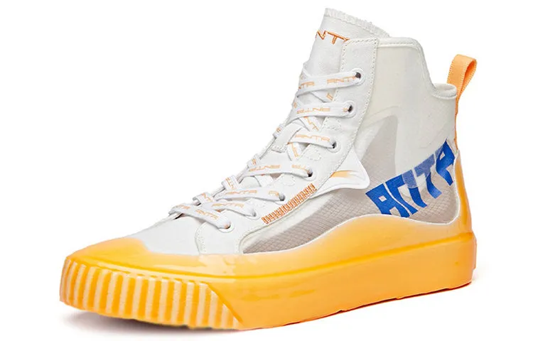 ANTA Canvas High 'White Yellow Blue' 112028656-4 sold by KicksCrew product image thumbnail 3
