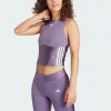 (WMNS) adidas Hyperglam Shine Crop Tank Top 'Pueple' IN6822 sold by KicksCrew