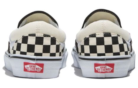 Vans Classic Slip-On 138 Sidestripe 'Black Checkerboard' VN000BW3BKC sold by KicksCrew