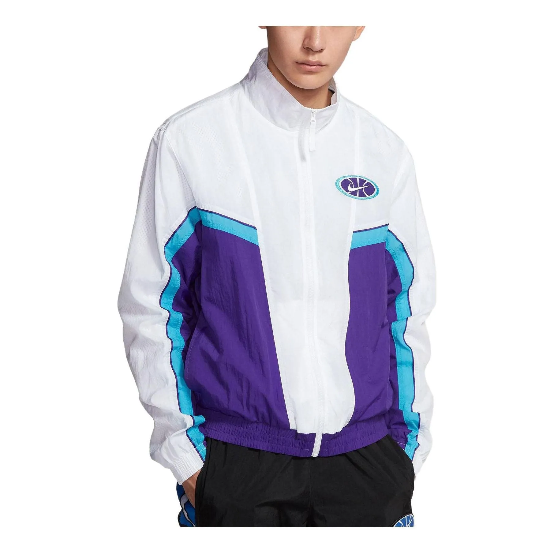 NIKE 90's Vintage Mens Basketball Tracksuit Top Jacket