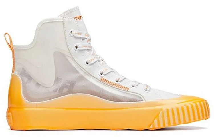 ANTA Canvas High 'White Yellow Blue' 112028656-4 sold by KicksCrew product image thumbnail 2