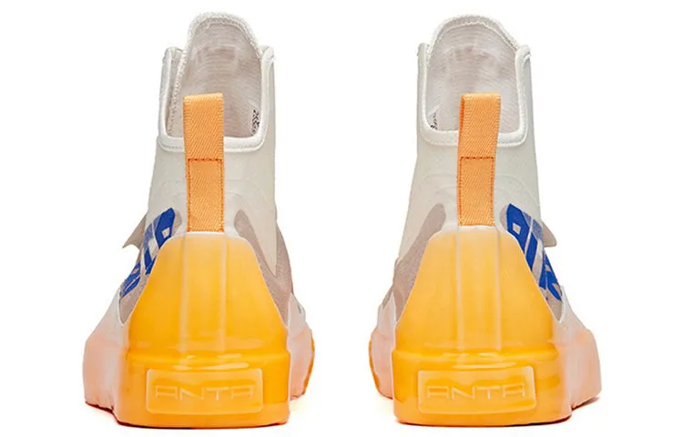 ANTA Canvas High 'White Yellow Blue' 112028656-4 sold by KicksCrew product image thumbnail 5