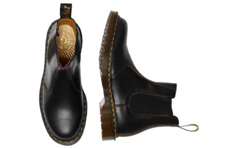 Dr. Martens 2976 Vintage Made In England Chelsea Boots 'Quilon - Black' 25747001 sold by KicksCrew