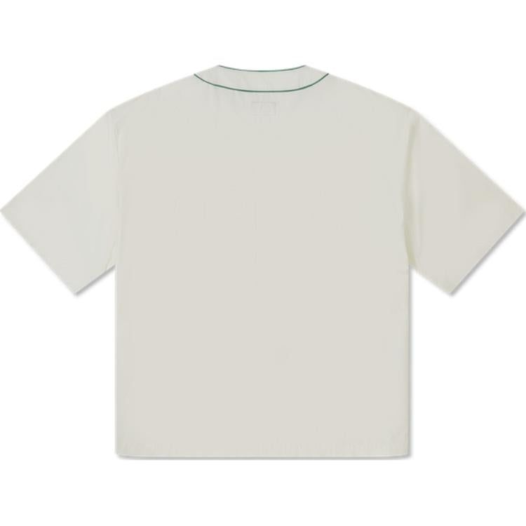 Converse Baseball Jersey Shirt 'White' 10027220-A01 sold by KicksCrew product image thumbnail 2