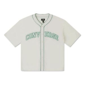 Converse Baseball Jersey Shirt 'White' 10027220-A01 sold by KicksCrew