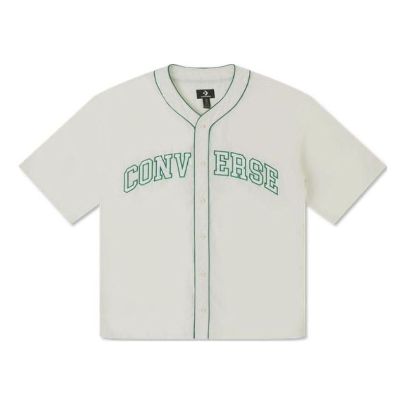 Converse Baseball Jersey Shirt 'White' 10027220-A01 sold by KicksCrew