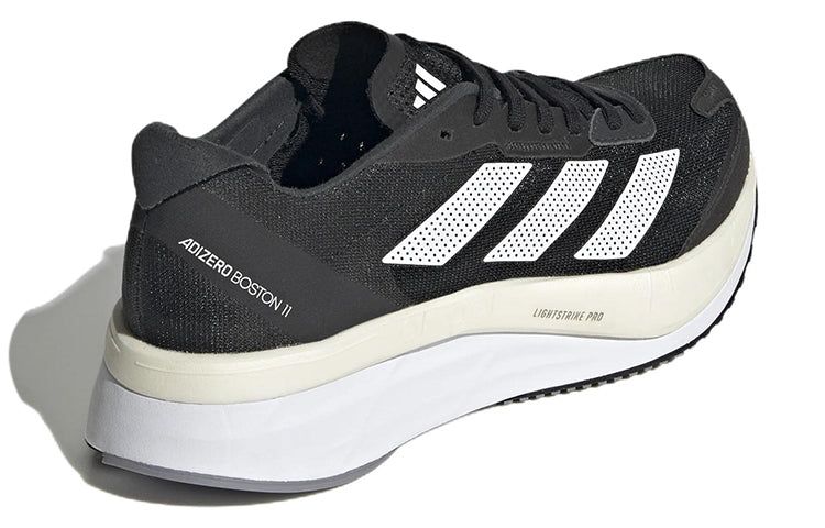 (WMNS) adidas Adizero Boston 11 'Black White' GX6657 sold by KicksCrew product image thumbnail 4