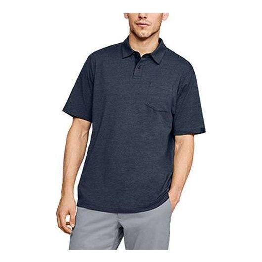 Under Armour Charged Cotton Scramble Polo Shirt 'Navy' 1321111-408 sold by KicksCrew