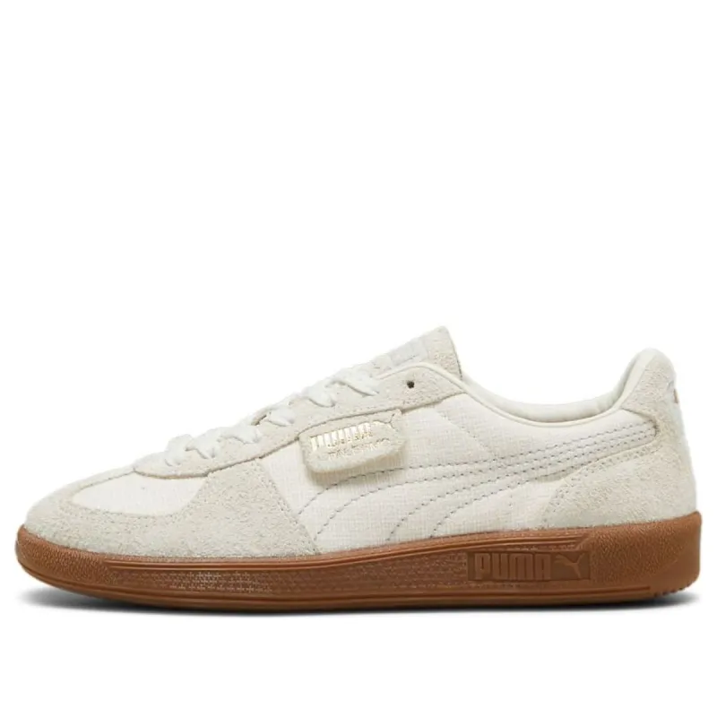 (WMNS) PUMA Palermo Texture 'Frosted Ivory Gold' 398523-02 sold by KicksCrew