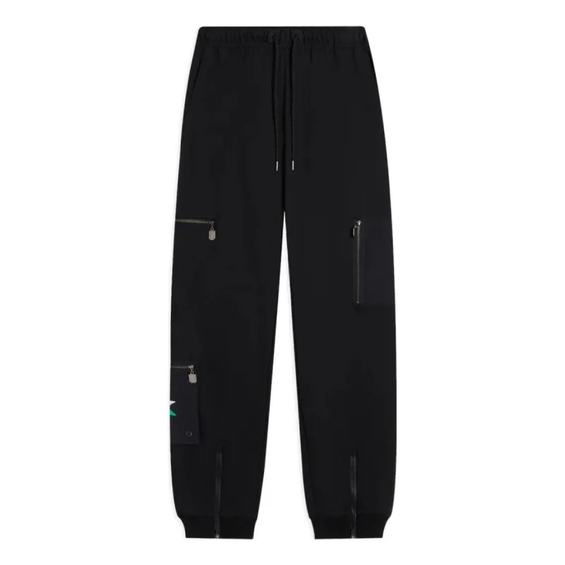 Li-Ning Multi Pockets Cargo Pants 'Black' AKLSC89-3 sold by KicksCrew