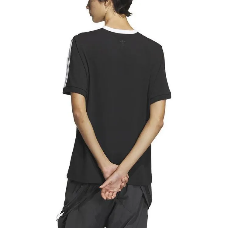 adidas Trefoil Logo Play Soccer Graphic T-shirt 'Black White' IW6309 sold by KicksCrew product image thumbnail 3