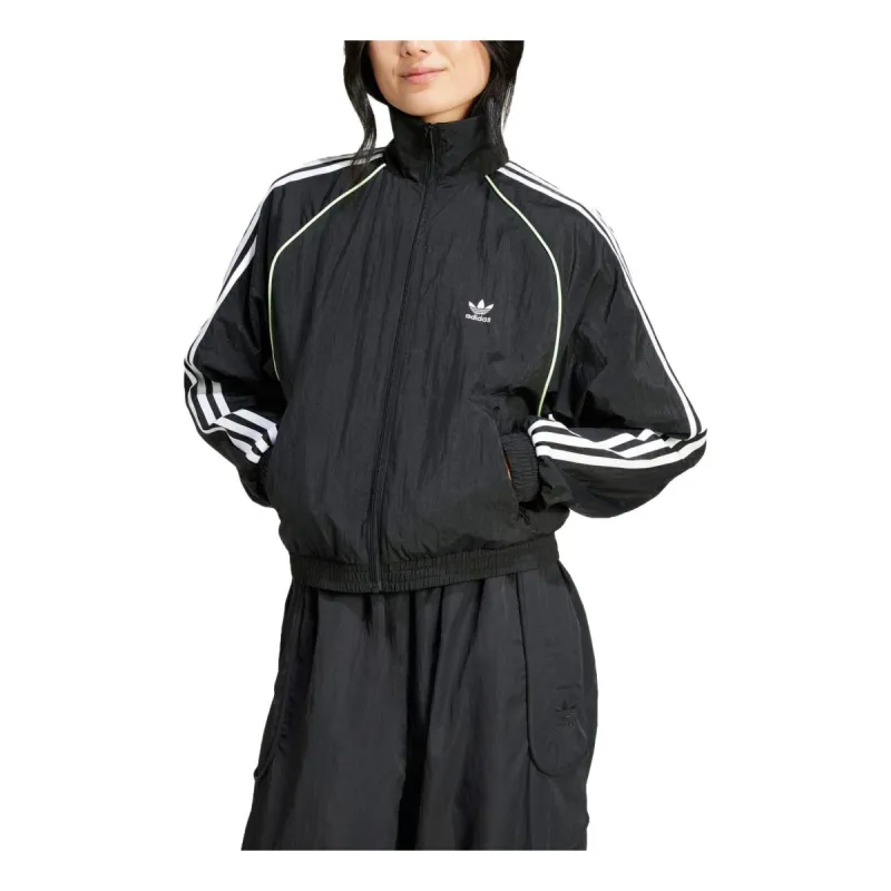 (WMNS) adidas Track Jacket 'Black' IT9689 sold by KicksCrew
