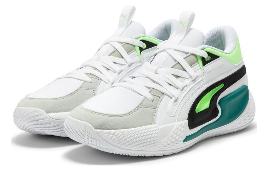 Puma Court Rider Chaos 'Jewel - White Fizzy Lime' 378051-01 sold by KicksCrew product image thumbnail 3