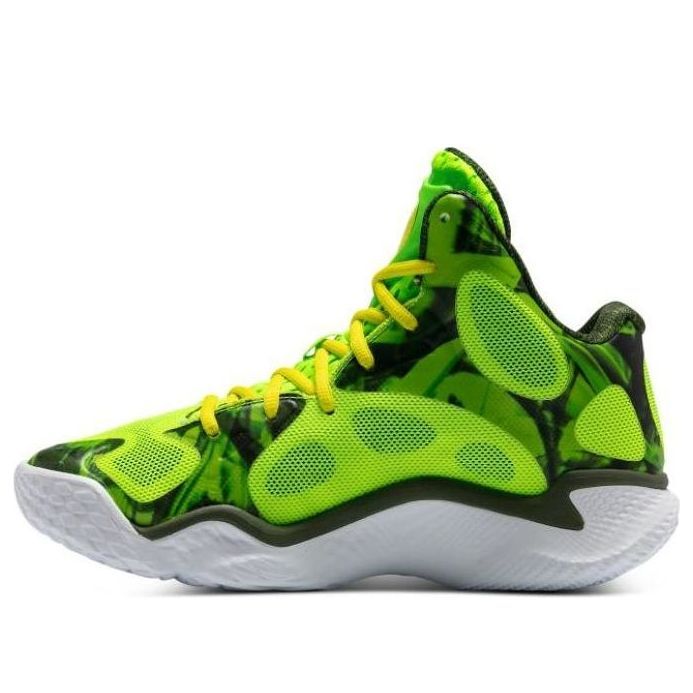 Under Armour Curry Spawn FloTro Basketball Shoes 'Hyper Green' 3026640-300 sold by KicksCrew