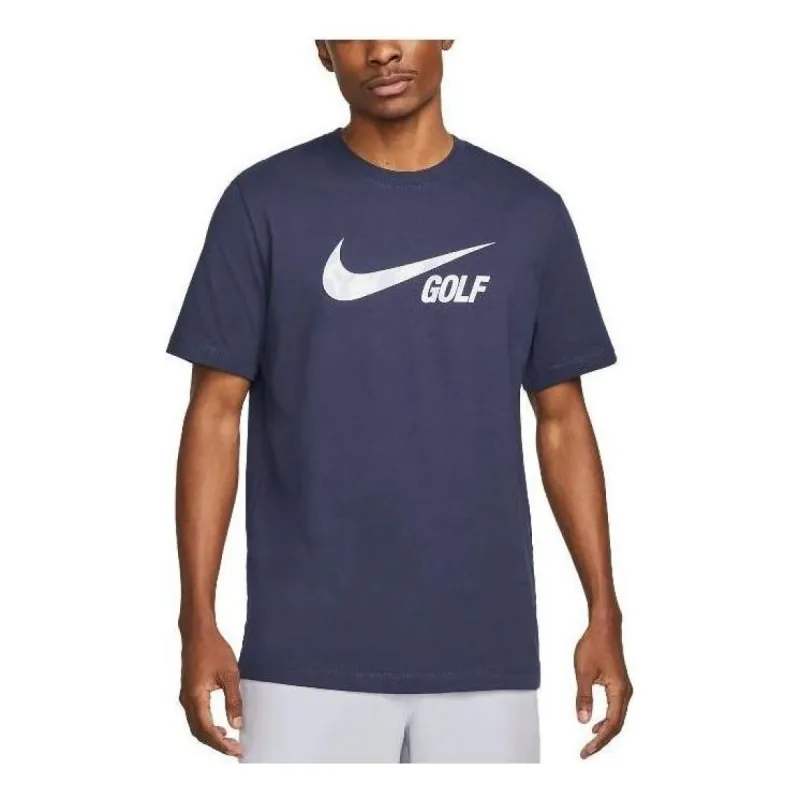 Nike Swoosh Golf T-shirt 'Navy' FD0035-410 sold by KicksCrew