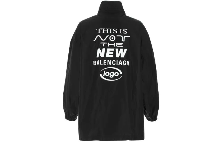 Balenciaga This Is Not Windbreaker Jacket 'Black' 661857TJOB91000 sold by KicksCrew product image thumbnail 2