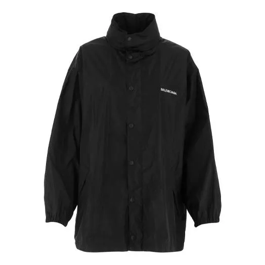Balenciaga This Is Not Windbreaker Jacket 'Black' 661857TJOB91000 sold by KicksCrew