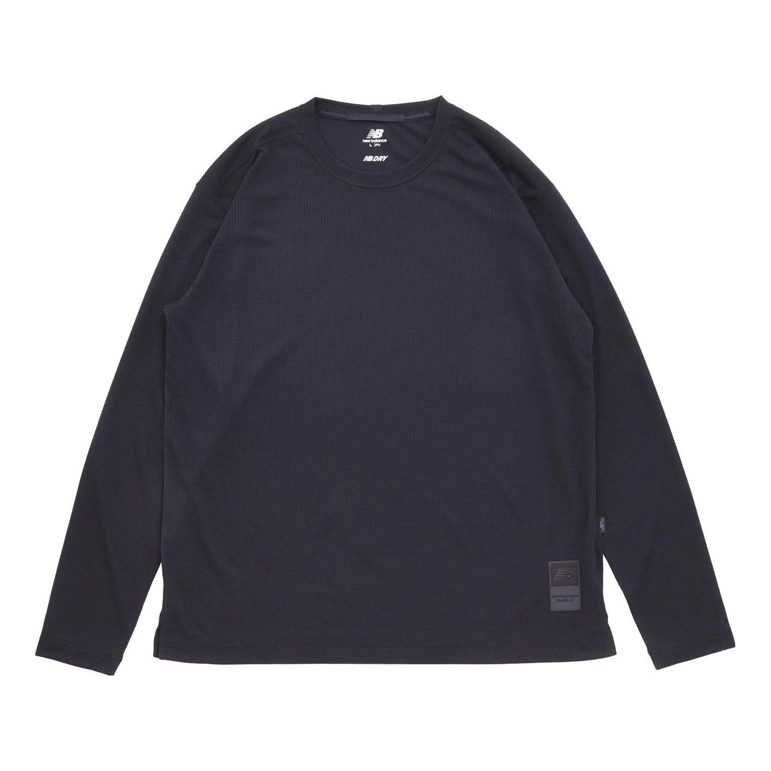 New Balance Soccer Wear Premier Collection T-Shirt Long Sleeve 'Black' AMT35240-BK sold by KicksCrew