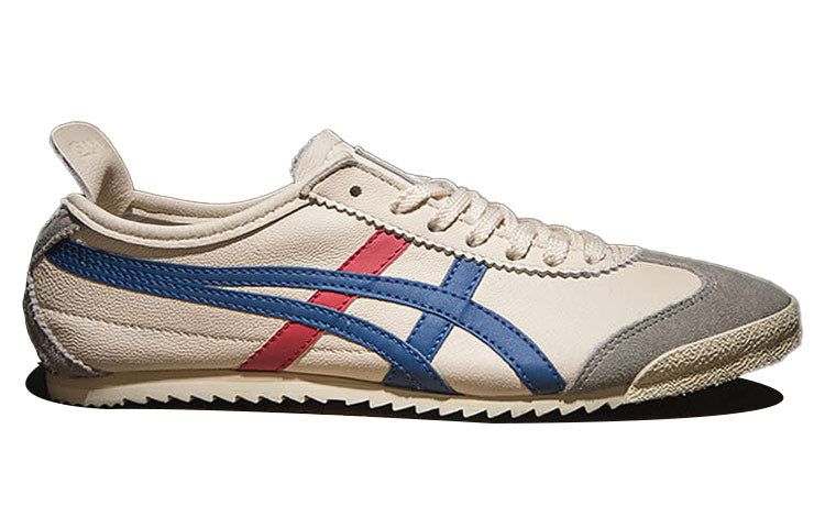 Onitsuka Tiger Mexico 66 Deluxe Nippon Made 'Beige Blue Red' TH3L9L-0146 sold by KicksCrew product image thumbnail 2