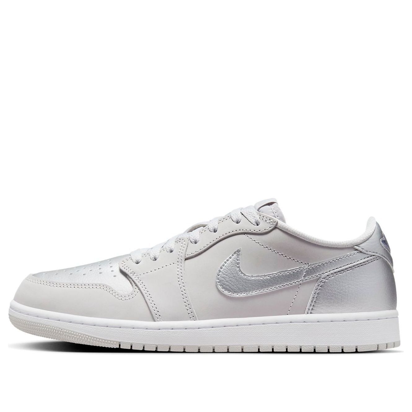Air Jordan 1 Retro Low OG 'Metallic Silver' CZ0790-002 sold by KicksCrew