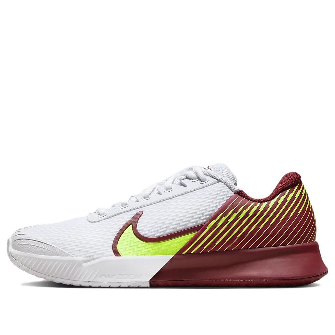 NikeCourt Air Zoom Vapor Pro 2 HC 'White Team Red' DR6191-104 sold by KicksCrew
