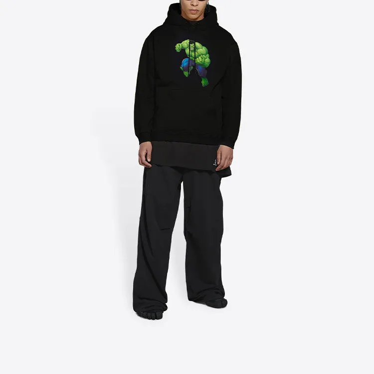 Balenciaga x Marvel Hulk Hoodie Medium Fit 'Black' 600583TLV581000 sold by KicksCrew product image thumbnail 3