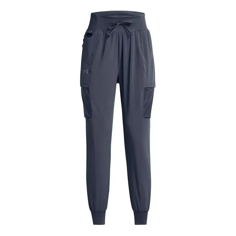 (WMNS) Under Armour Launch Trail Pants 'Teal' 1383359-044 sold by KicksCrew