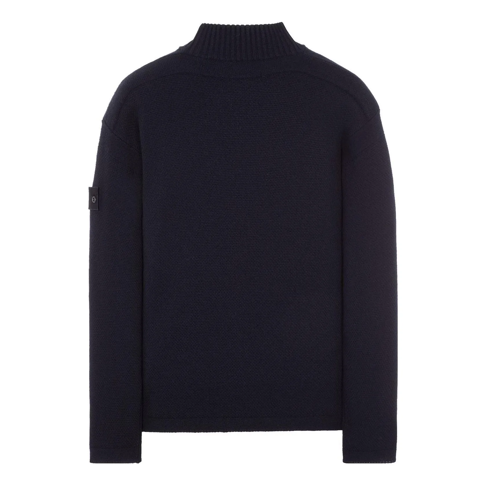 STONE ISLAND Wool Turtleneck Sweater 'Black' 7915558FA-V0020 sold by KicksCrew product image thumbnail 2