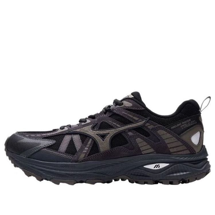 Mizuno Racer Trail 'Black Grey' D1GH223807 sold by KicksCrew