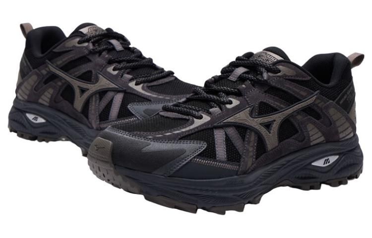 Mizuno Racer Trail 'Black Grey' D1GH223807 sold by KicksCrew product image thumbnail 2