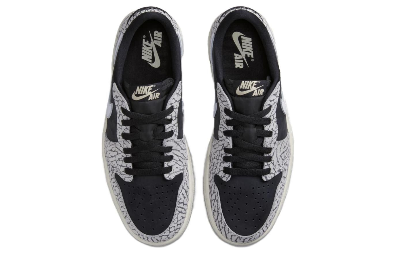 (WMNS) Air Jordan 1 Retro Low OG 'Black Cement' CZ0775-001 sold by KicksCrew product image thumbnail 4