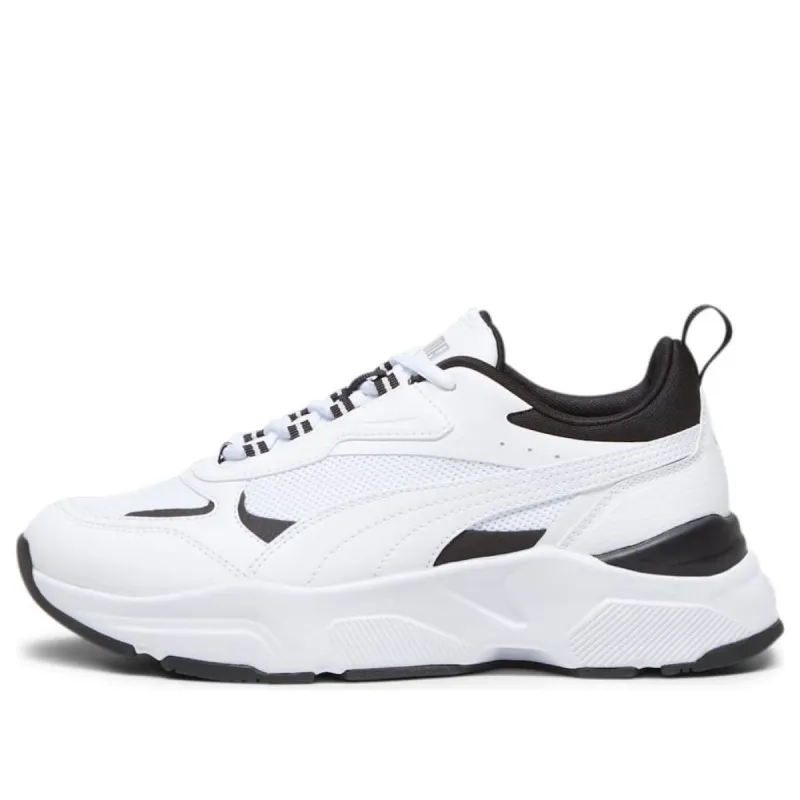 (WMNS) PUMA Cassia Sneakers 'White Black' 384647-18 sold by KicksCrew