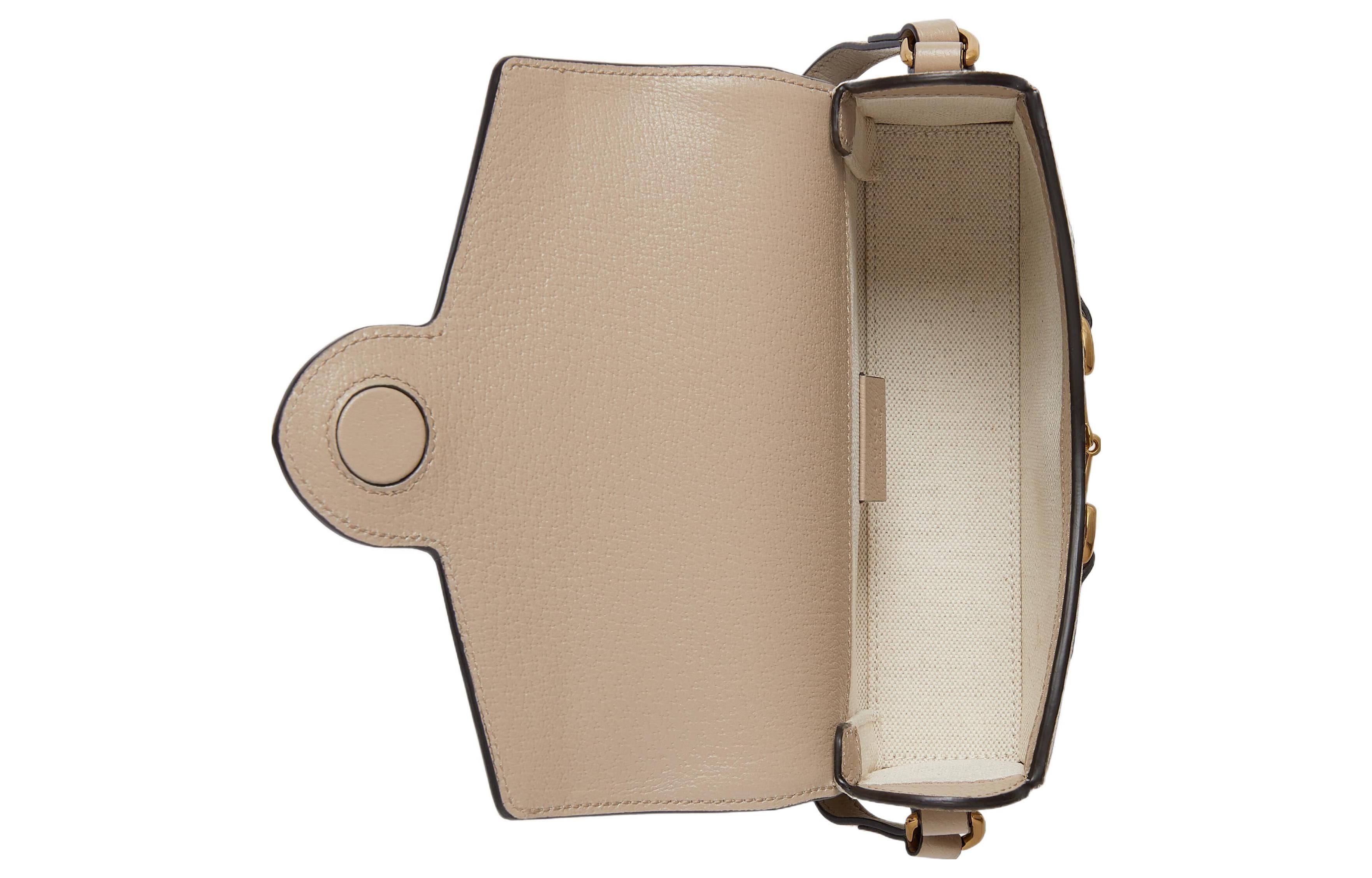 GUCCI Horsebit 1955 mini 'Khaki' 699296-UULBG-9683 sold by KicksCrew product image thumbnail 5