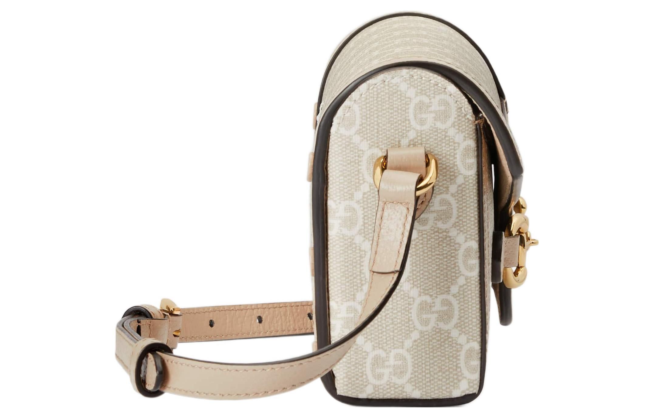 GUCCI Horsebit 1955 mini 'Khaki' 699296-UULBG-9683 sold by KicksCrew product image thumbnail 3