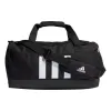 adidas Essentials 3-Stripes duffel Bag - Smal 'Black White' GN2041 sold by KicksCrew