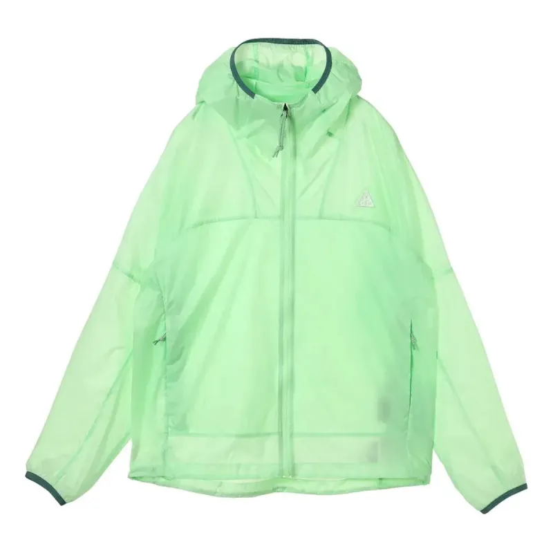 Nike ACG Windproof Cinder Cone Hoodie Jacket 'Light Green' DB0979-376 sold by KicksCrew
