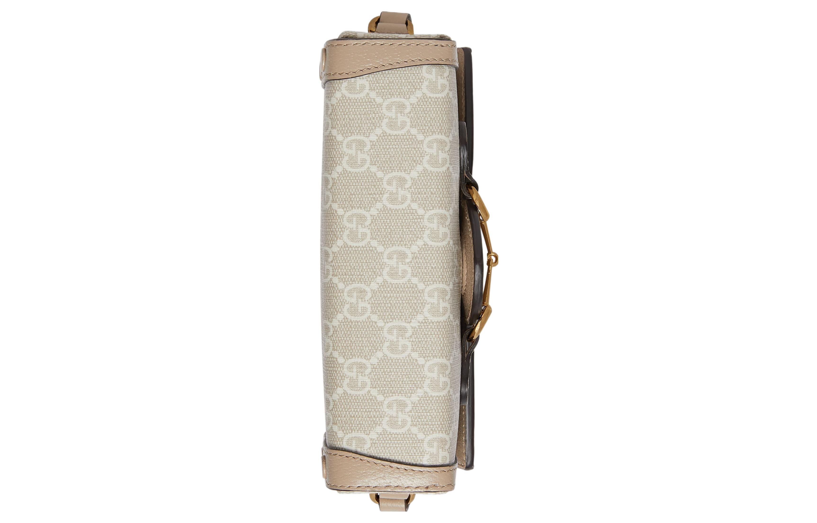 GUCCI Horsebit 1955 mini 'Khaki' 699296-UULBG-9683 sold by KicksCrew product image thumbnail 6