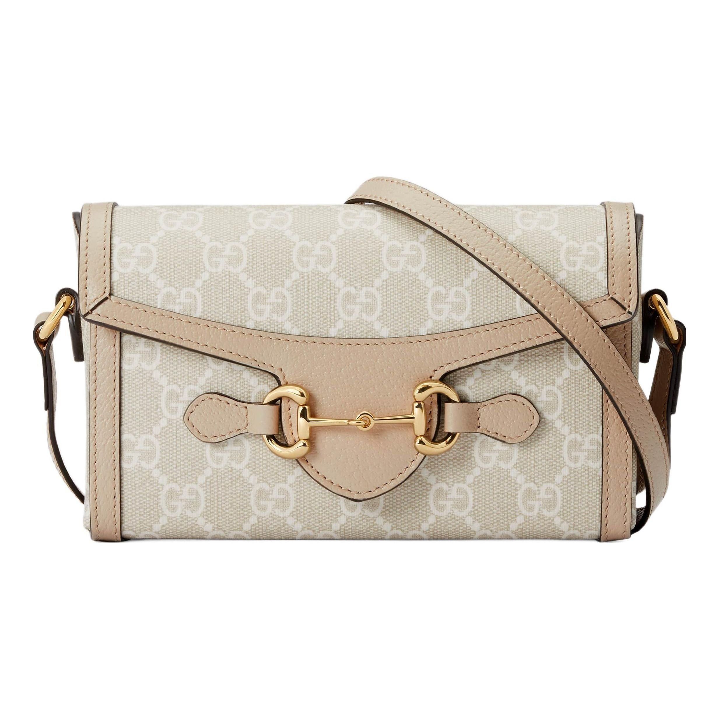 GUCCI Horsebit 1955 mini 'Khaki' 699296-UULBG-9683 sold by KicksCrew